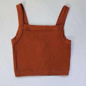 Cotton-on Women's Orange and Brown Vest